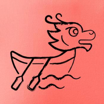 Dračí loď sprejovaná