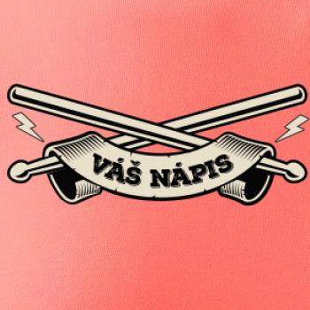 Rock paličky vlastní nápis