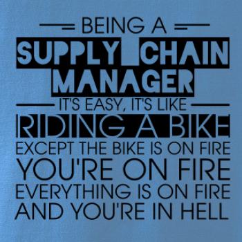 Being a supply chain manager - bike