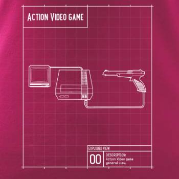 Nákres videohra se zbraní
