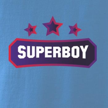 Superboy - nápis barevný