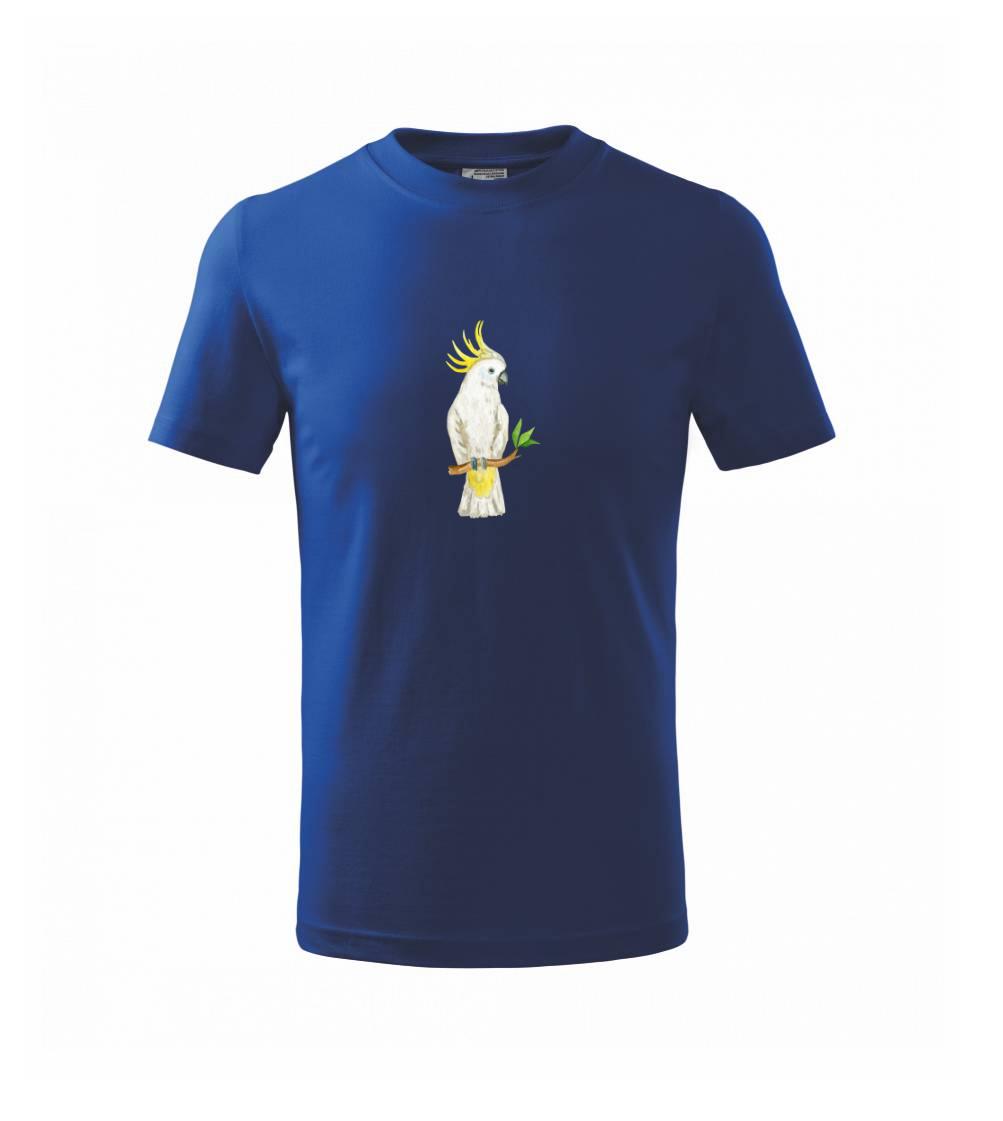 Papoušek Kakadu kreslený