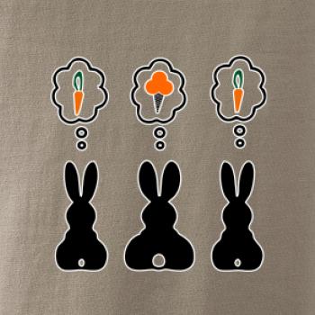 Králici přemýšlí, co by sežrali