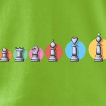 Šachy v řadě barevné