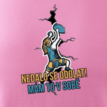 Nedalo se odolat, mám to v sobě horolezkyně