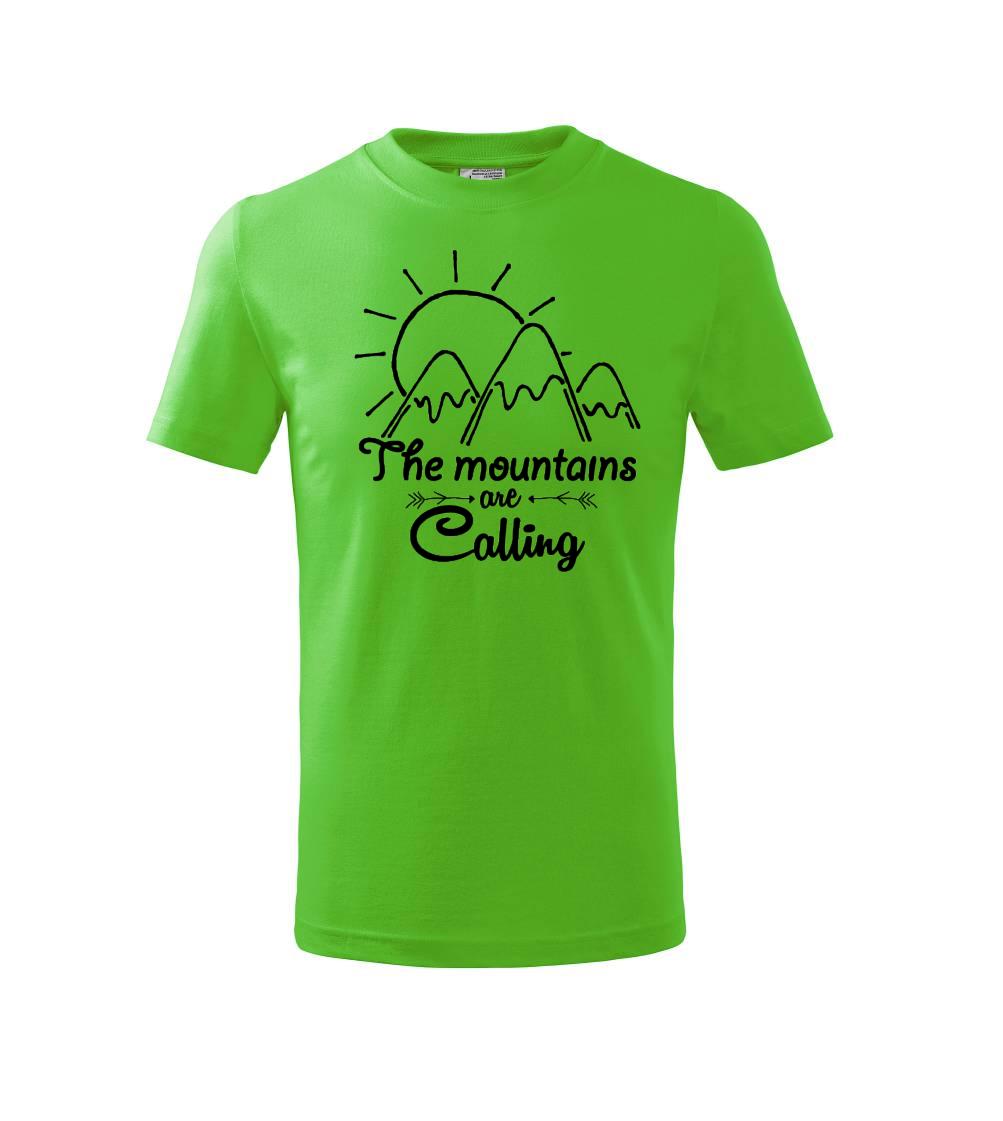 The mountains are calling