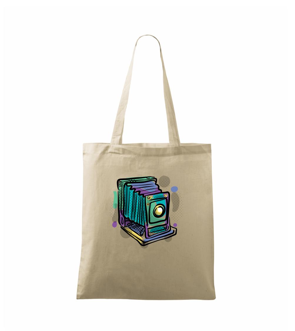 Foťák barevný starý - jedna čočka