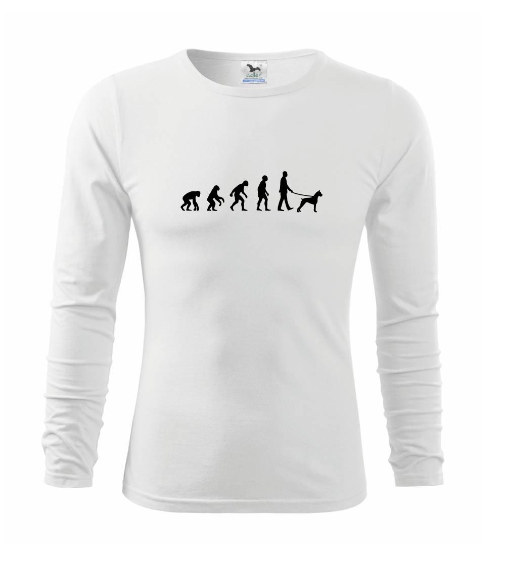Evoluce pes boxer (muž-žena)