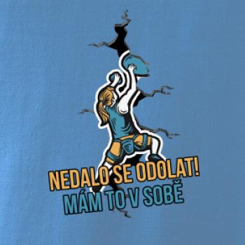 Nedalo se odolat, mám to v sobě horolezkyně