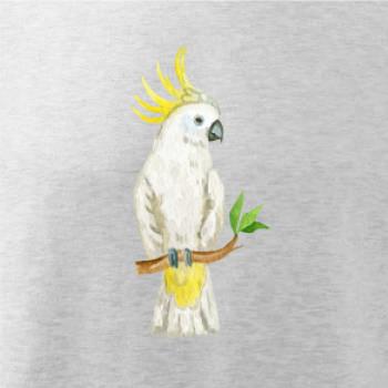 Papoušek Kakadu kreslený