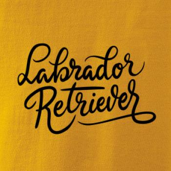 Labrador - nápis okrasný