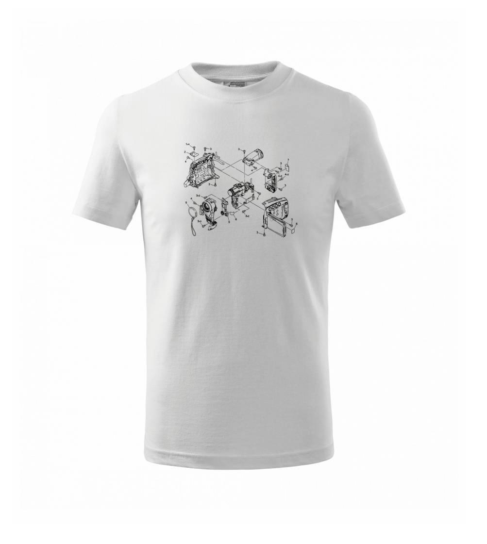 Nákres videokamera stará