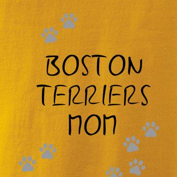 Boston Teriers mom Bostonský teriér (reflexní tlapky)