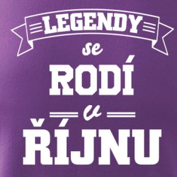 Legendy se rodí v říjnu