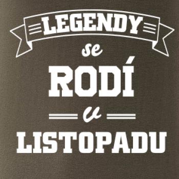 Legendy se rodí v listopadu