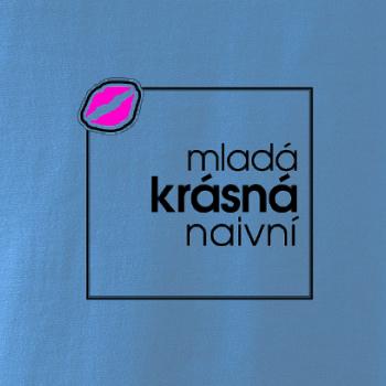 Mladá, krásná, naivní ve čtverci