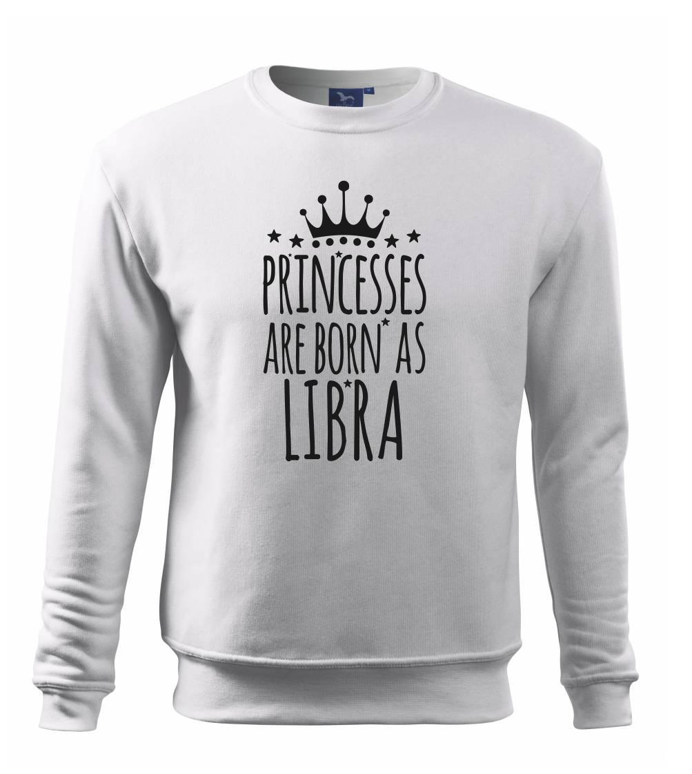 Princesses are born as Libra - Váhy - Mikina Essential dětská