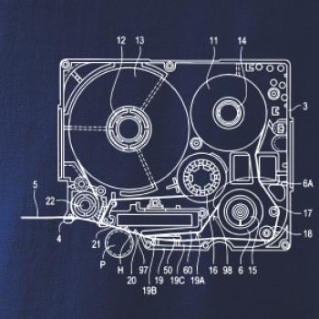 Nákres kotoučový přehrávač