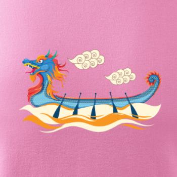 Dračí loď plameny