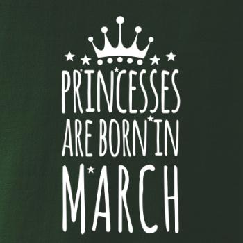 Princesses are born in March