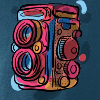 Foťák barevný - dvě čočky