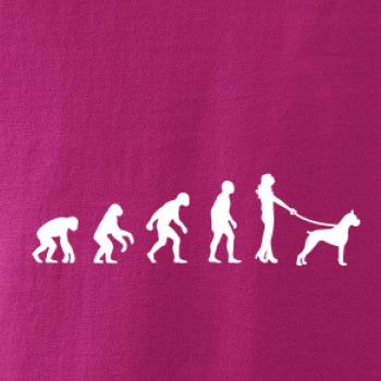 Evoluce pes boxer (muž-žena)