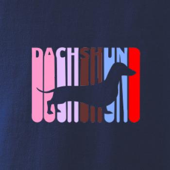 Jezevčík Rozteklý nápis