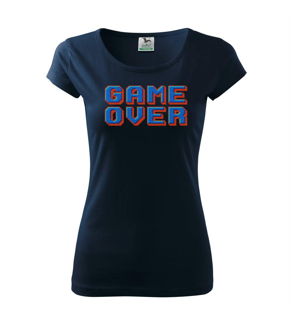 Game over - arcade napis