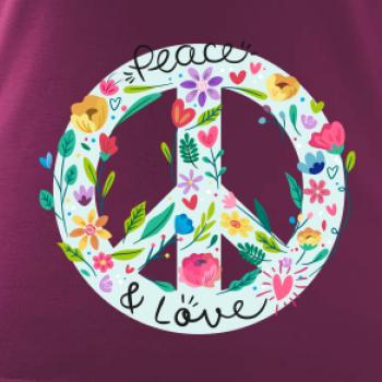 Peace and love symbol Peace and love symbol