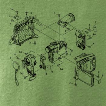 Nákres videokamera stará