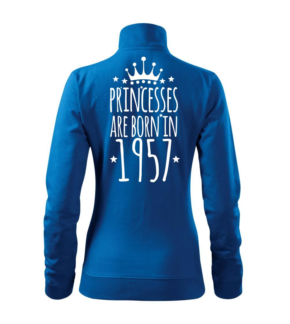 Princesses are born in 1957 - Mikina dámská Viva bez kapuce