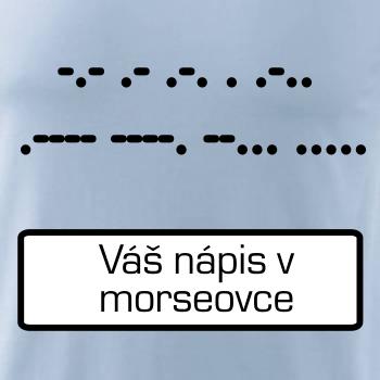 Morseovka - váš nápis