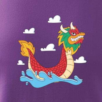 Dračí loď kreslená