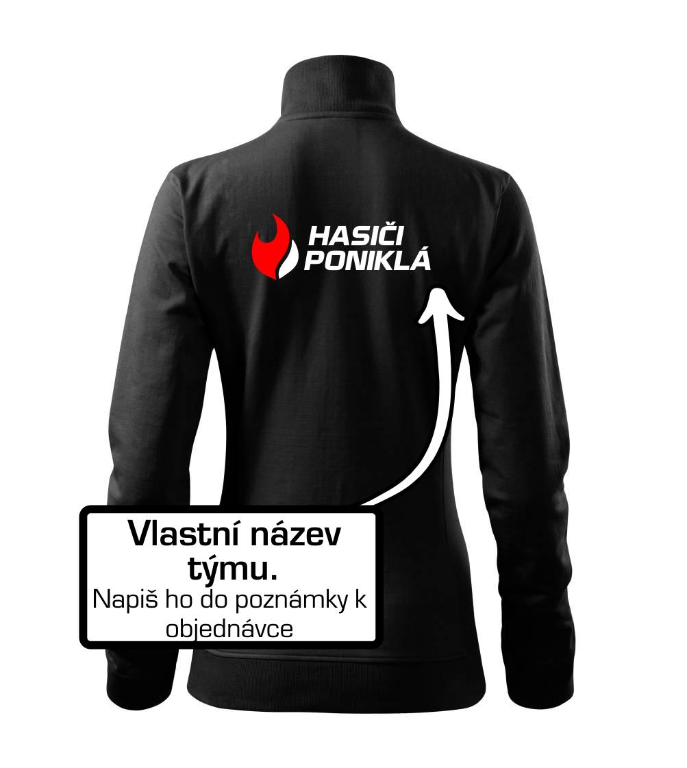 Hasiči půlený oheň - vlastní název - Mikina dámská Viva bez kapuce