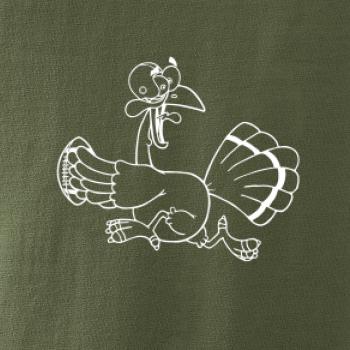 Vystrašená slepice