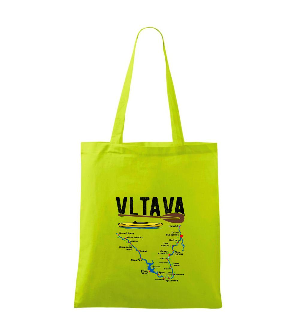 Mapa řeky Vltavy Mapa řeky Vltavy