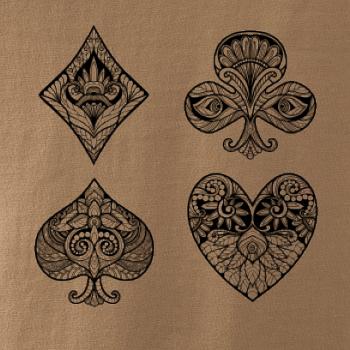 Poker symboly abstraktní Poker symboly abstraktní