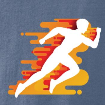 Běhání -  oranžový muž