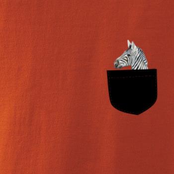 Zebra v kapse