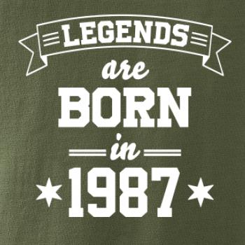 Legends are born in 1987
