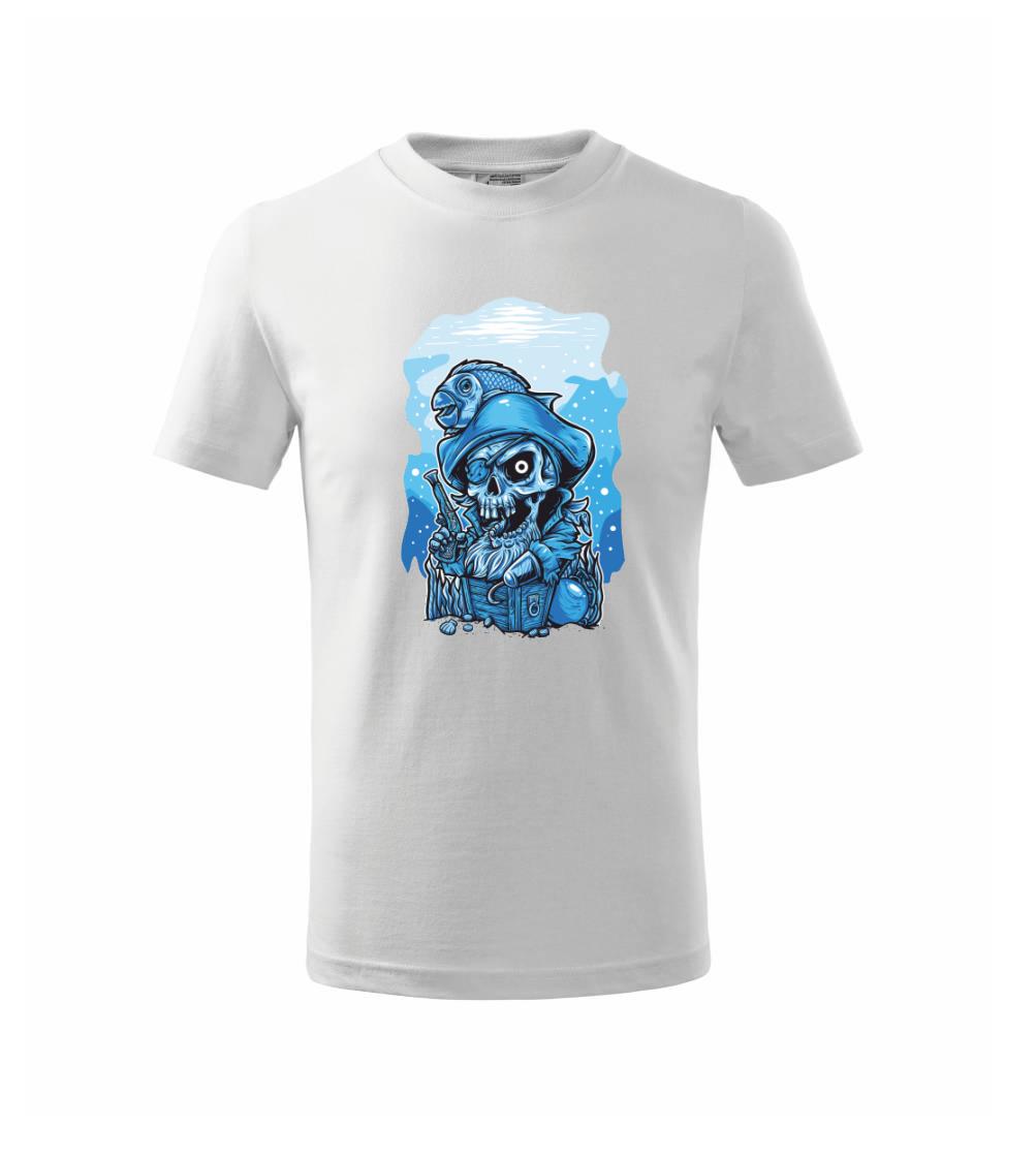 Lebka potápěč poklad