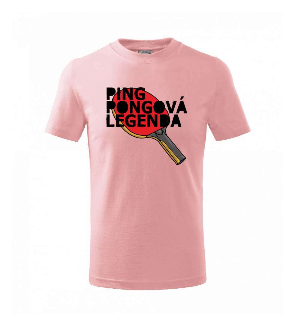 Ping Pongová legenda - Triko dětské basic