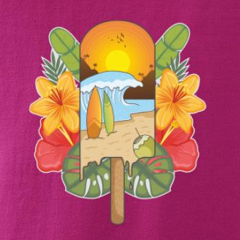 Léto, nanuk, moře, pláž