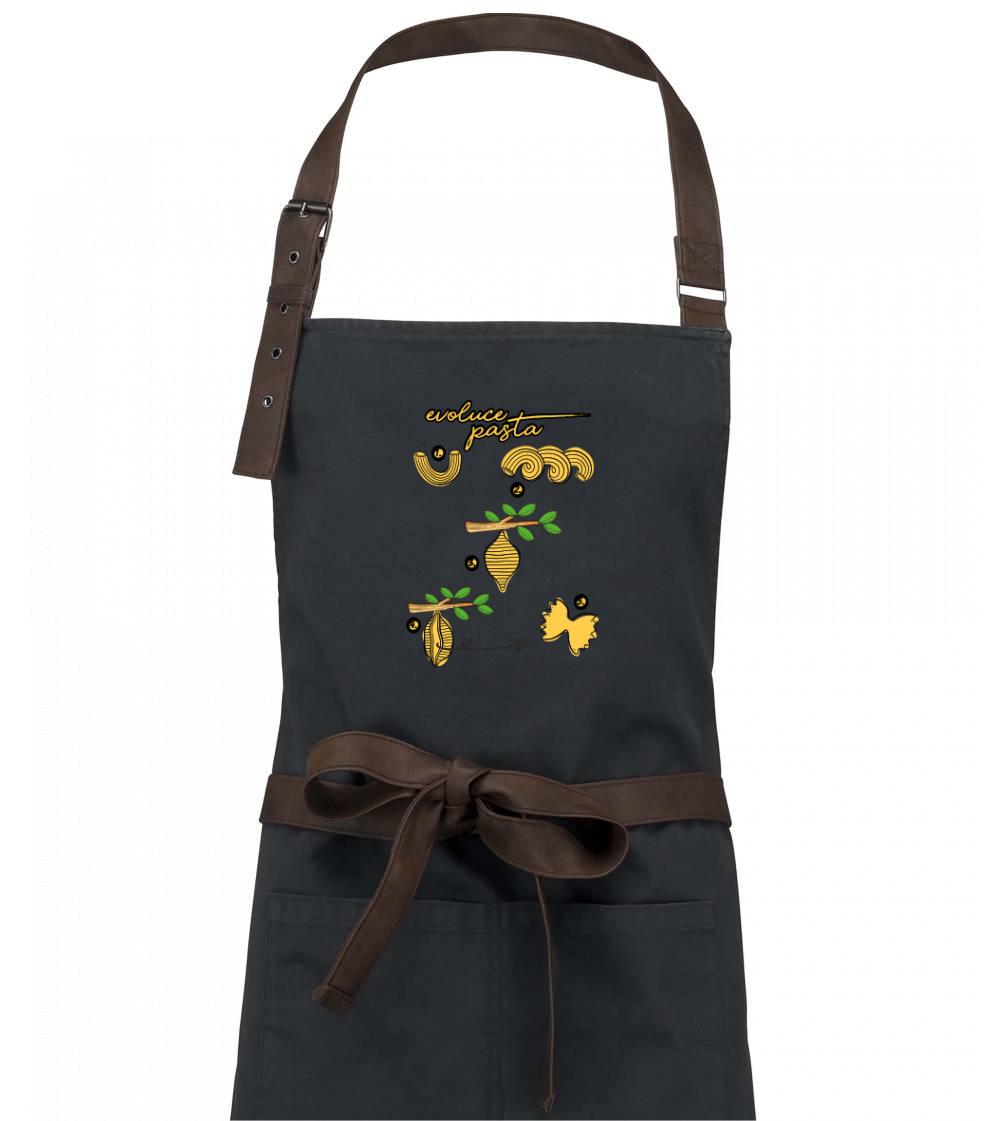 Evoluce pasta - Zástěra Vintage