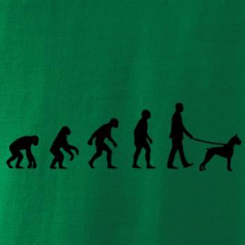 Evoluce pes boxer (muž-žena)