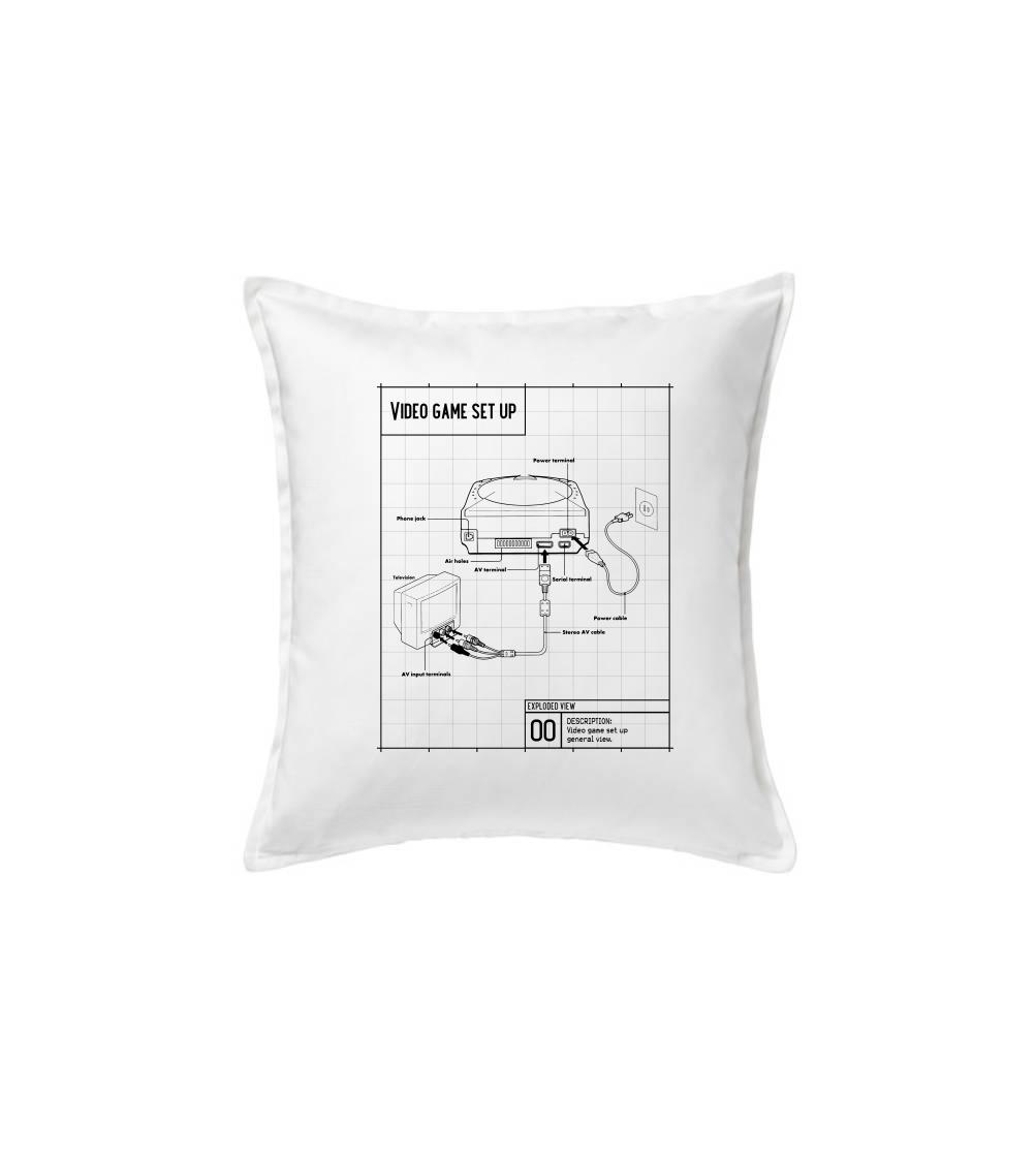 Nákres TV video hra kulatá