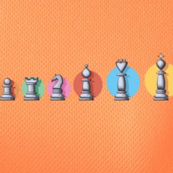 Šachy v řadě barevné