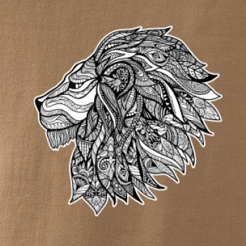 Hlava lva - mandala