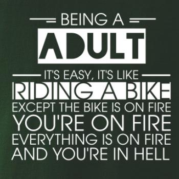 Being a adult - bike