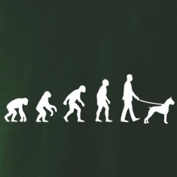 Evoluce pes boxer (muž-žena)